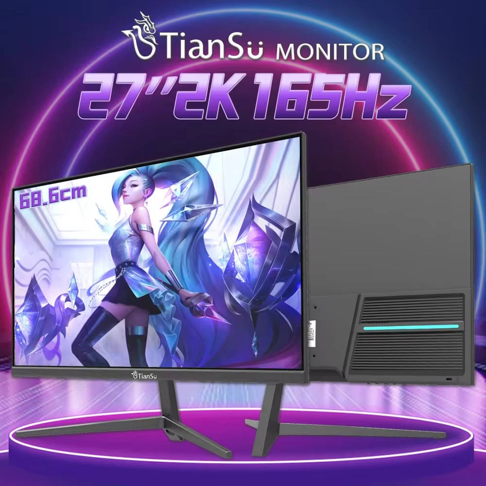 Monitor 144Hz 27Inch - Tiansu 27 inch monitor 144Hz PC