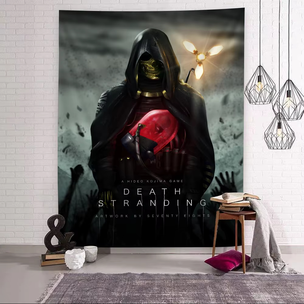 Gaming Accessories Wall - Dark Death Stranding Wall Hanging Tapestry