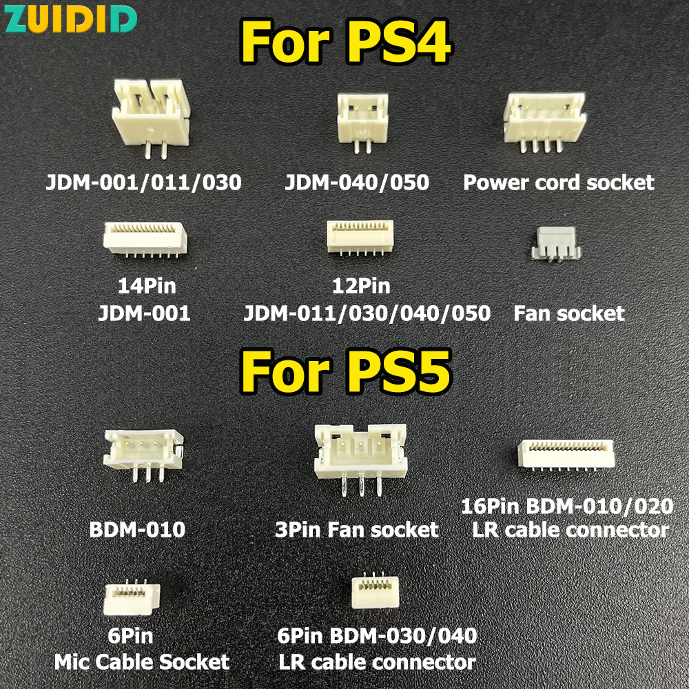 Gaming Accessories Kit - For PS5 PS4 Handle Motherboard Charging