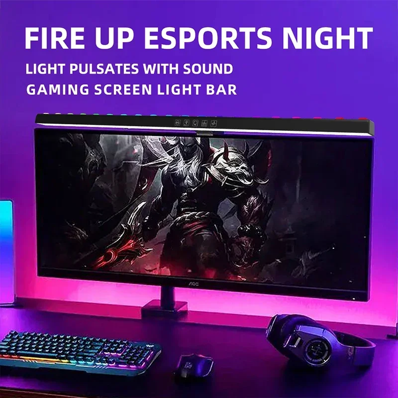 Gaming Accessories Led - RGB Atmosphere Pickup Light Bar Computer