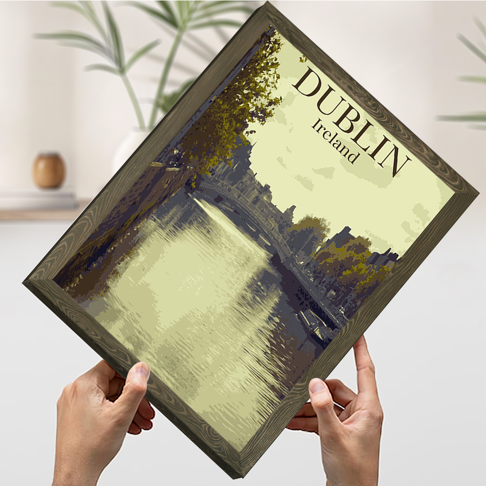 Vintage Dublin Printing Poster - Gaming Accessories Dublin 评论和价格