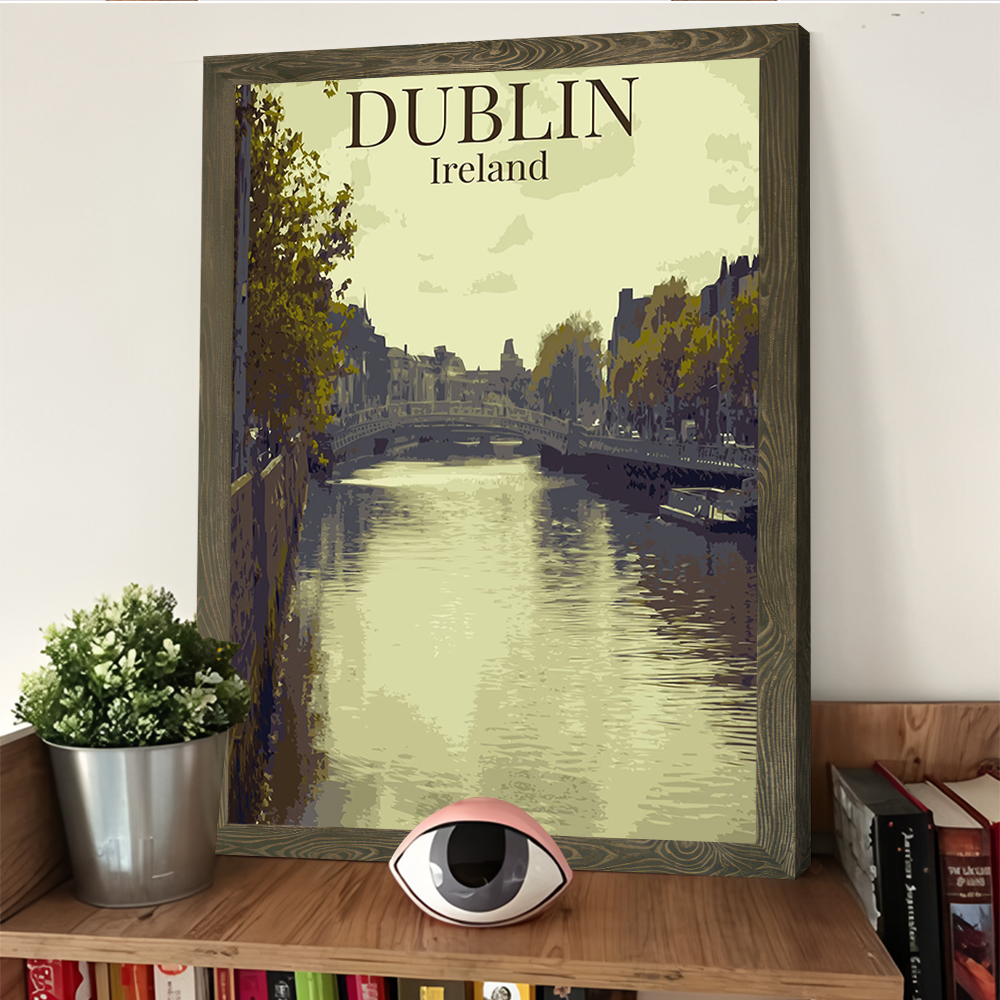 Vintage Dublin Printing Poster - Gaming Accessories Dublin 评论和价格