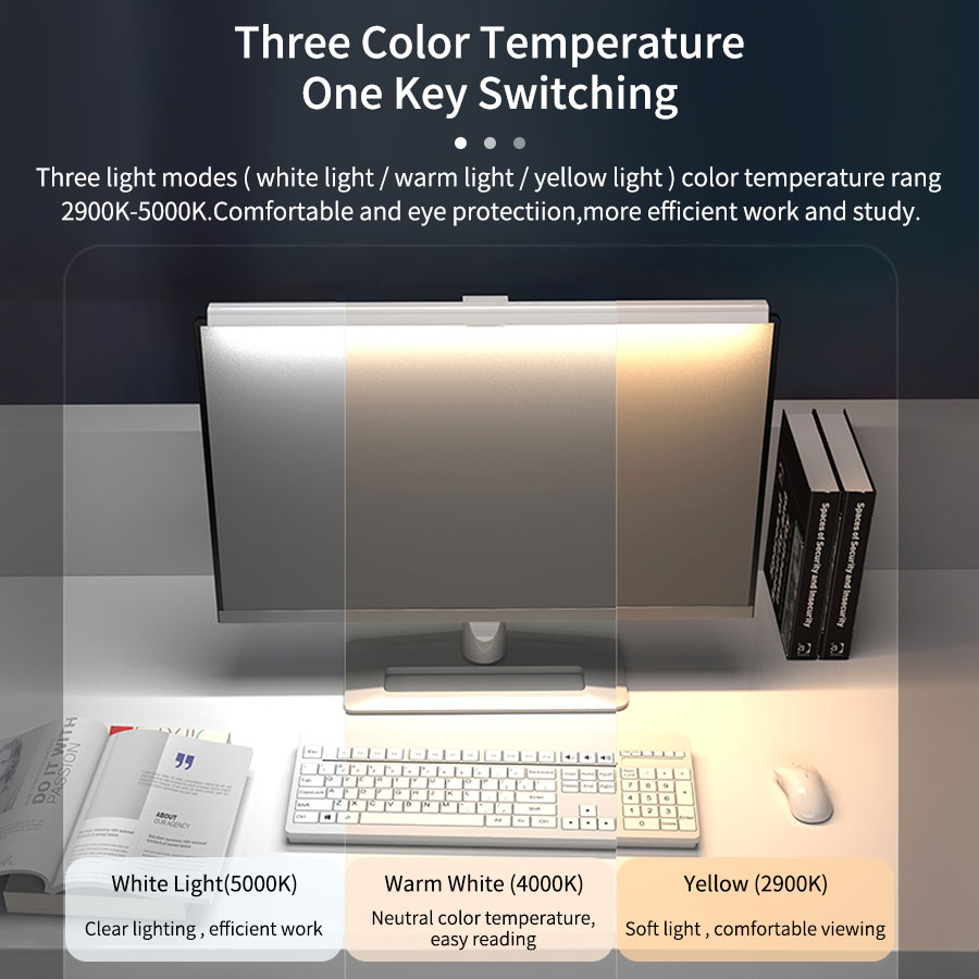 50cm Computer Monitor Light Ba - Gaming Accessories Desk 评论和价格