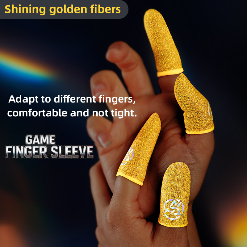 5 Pairs Game Finger Sleeve Sil - Gaming Accessories Kit 评论和价格