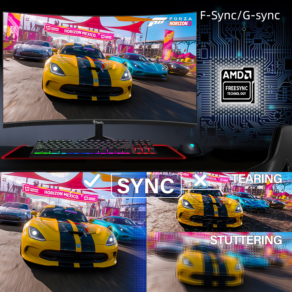 Tiansu monitor 27 inch 144Hz 2 - Monitor 144Hz 27Inch 评论和价格