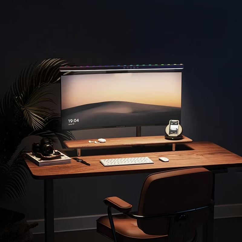 LED Monitor Light Hanging Desk - Gaming Accessories Desk 评论和价格