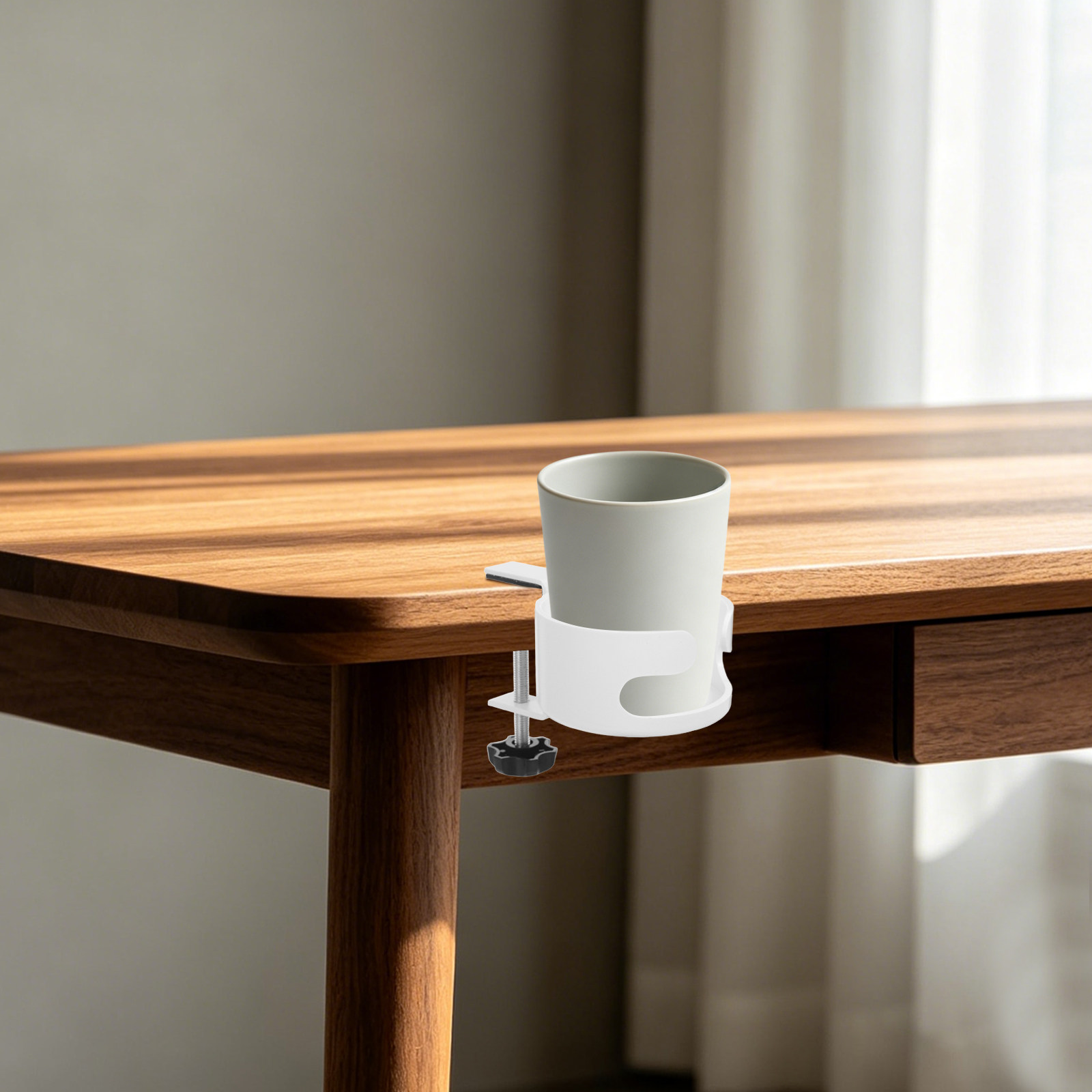 White Plastic Anti-Spill Cup H - Gaming Accessories Desk 评论和价格