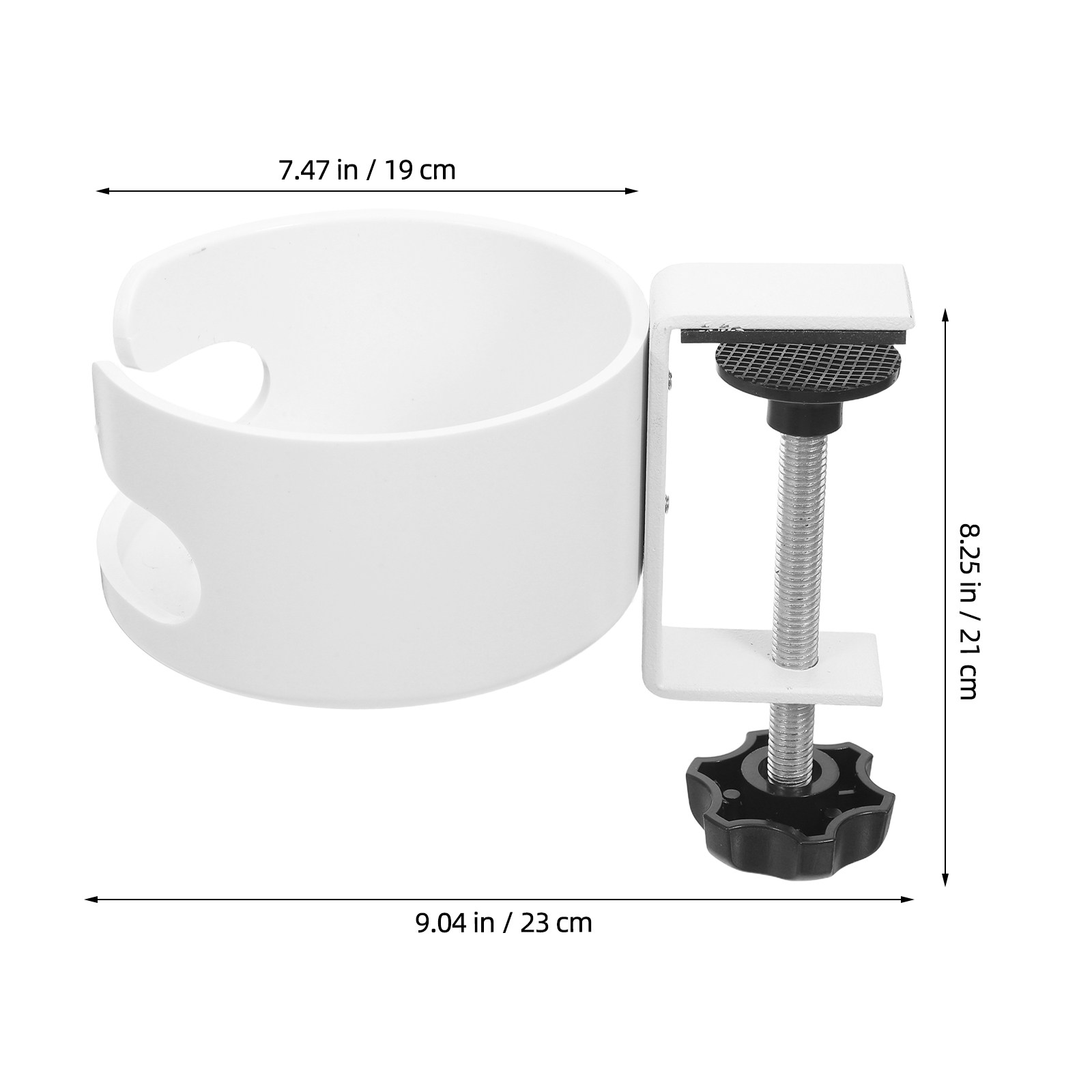 White Plastic Anti-Spill Cup H - Gaming Accessories Desk 评论和价格