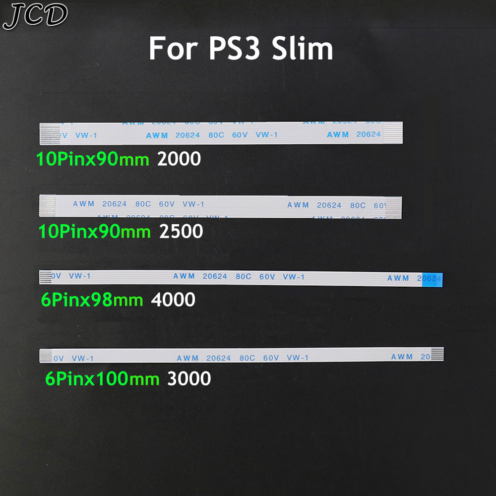 JCD 10pcs For Sony PS3 Slim 20 - Gaming Accessories Kit 评论和价格
