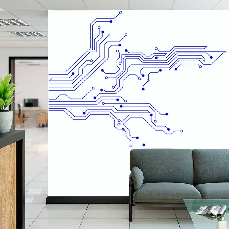 Technology Circuit Board Wall  - Gaming Accessories Wall 评论和价格