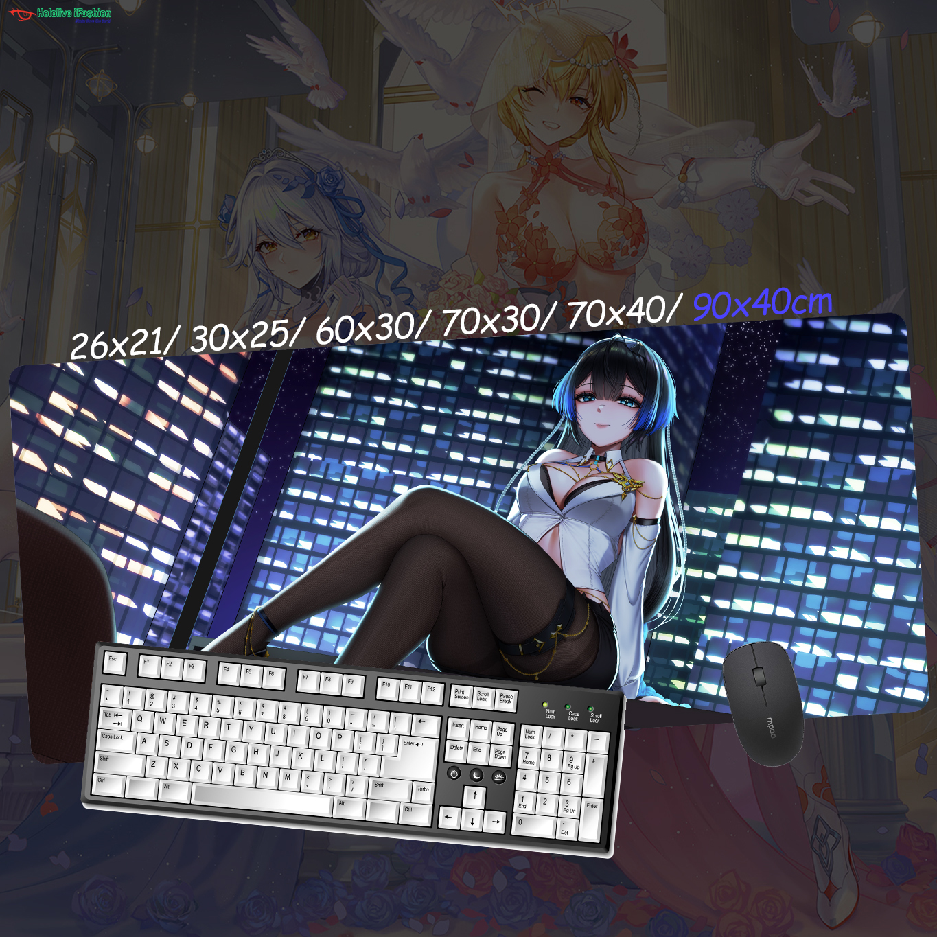 Lyfe Enya Fenny Mouse Pad Snow - Gaming Accessories Dropshipping 评论和价格