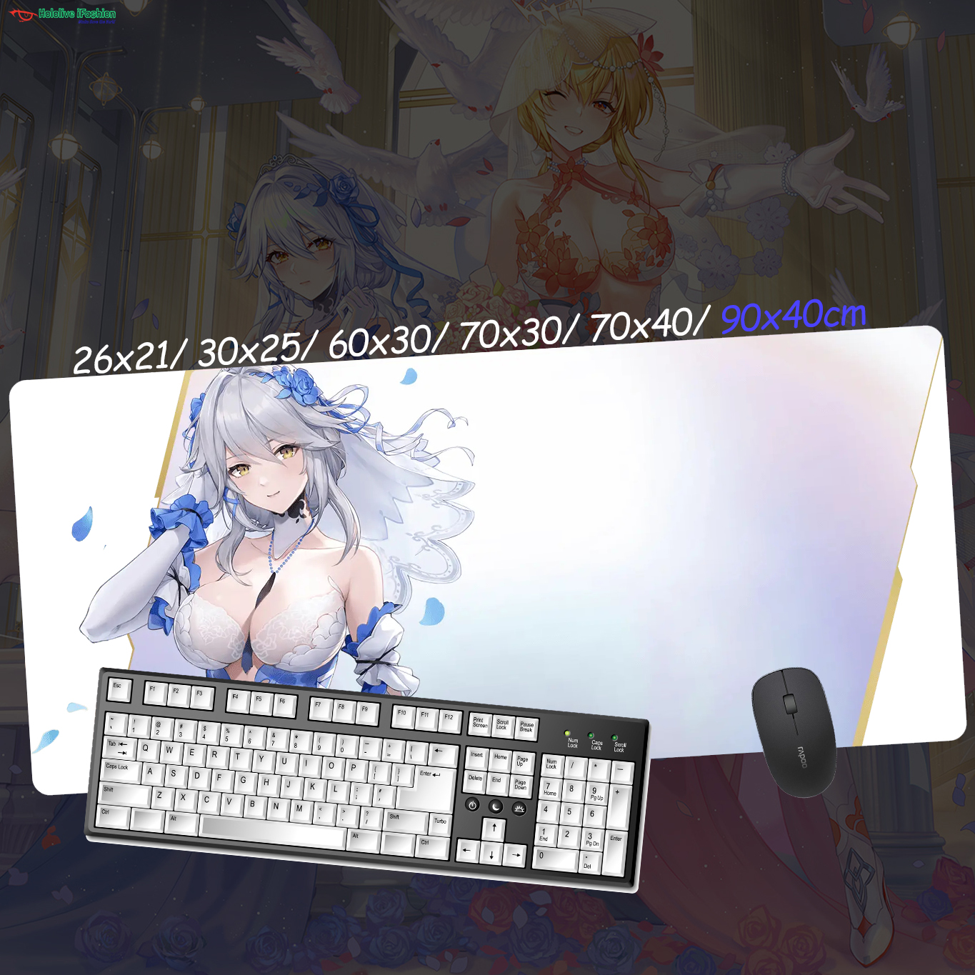 Lyfe Enya Fenny Mouse Pad Snow - Gaming Accessories Dropshipping 评论和价格