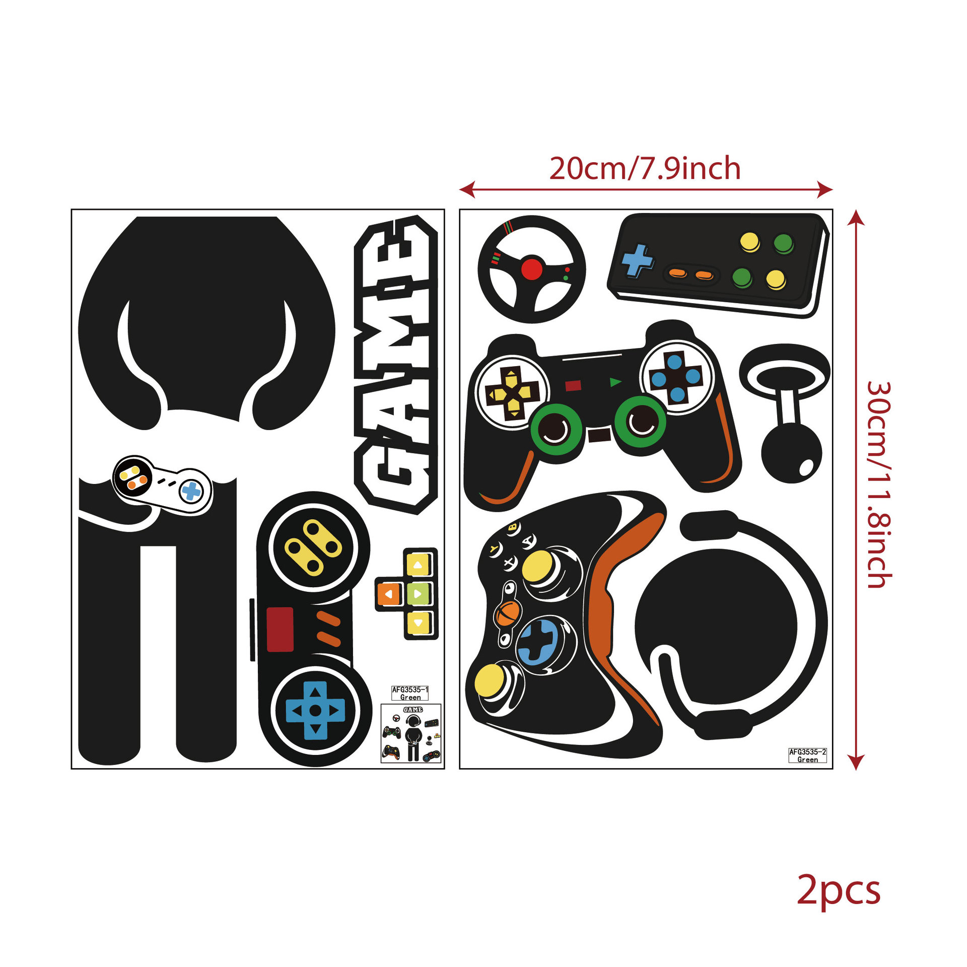 Game Handle Gaming Zone Lumino - Gaming Accessories Wall 评论和价格