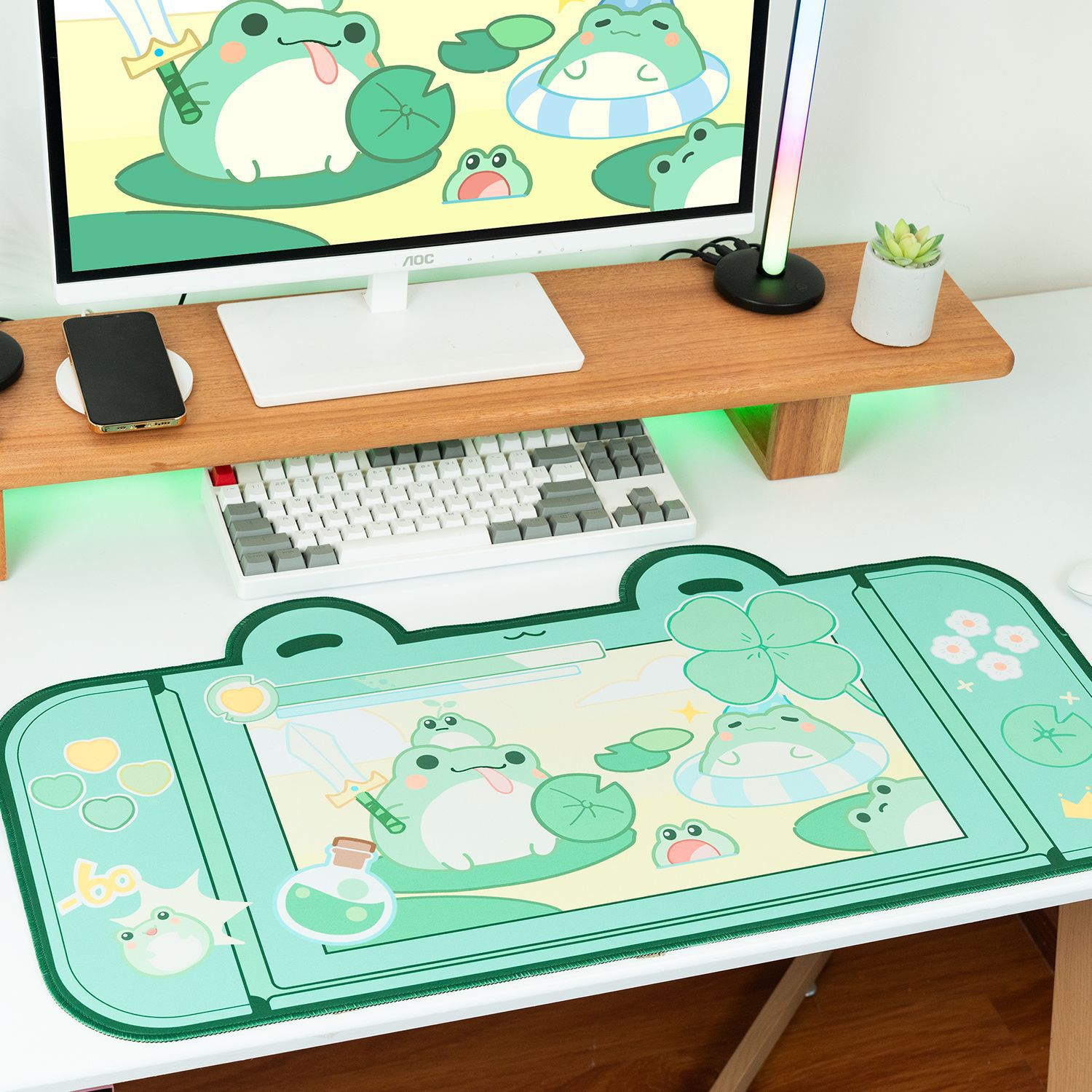 Extra Large Kawaii Gaming Mous - Gaming Accessories Desk 评论和价格