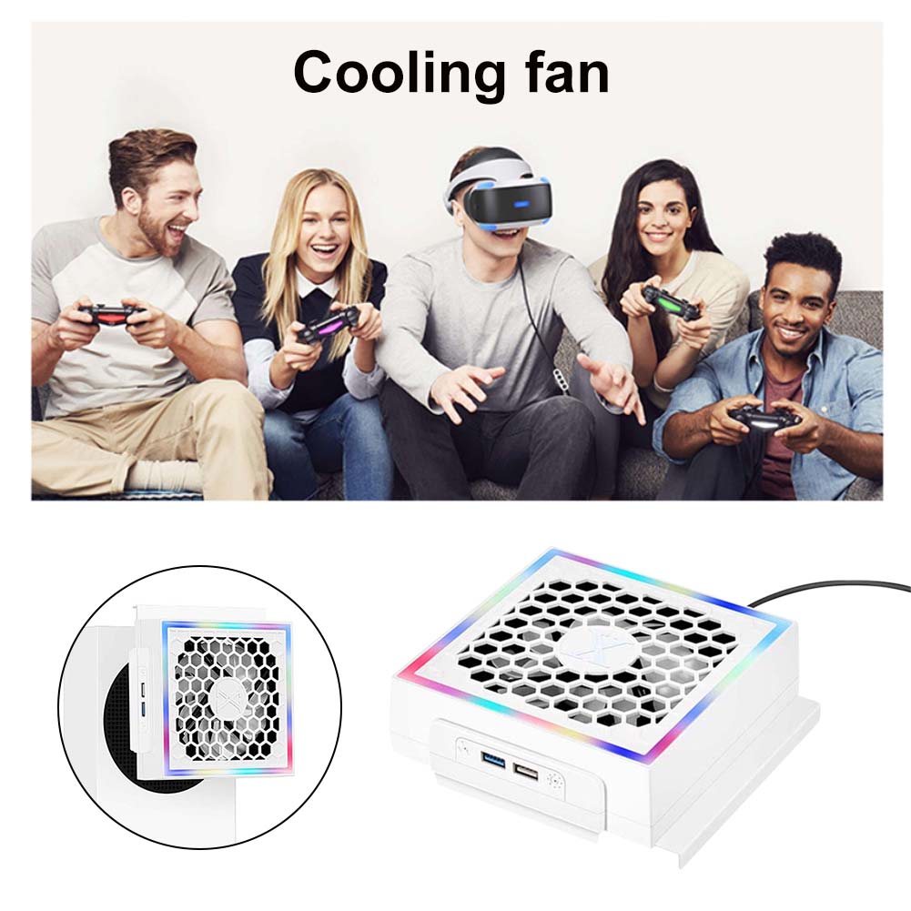 LED Cooling Fan Cooler with LE - Gaming Accessories Led 评论和价格