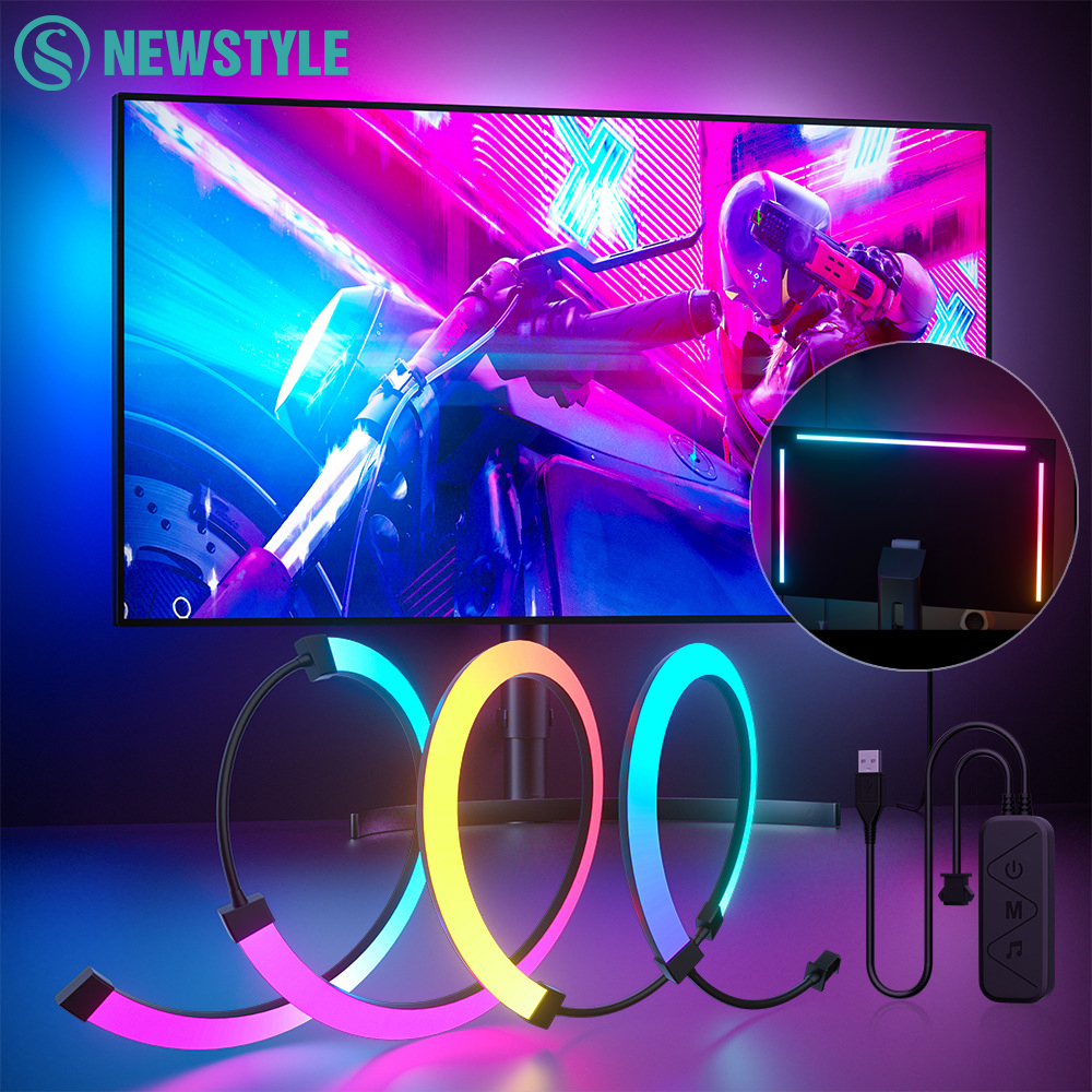 RGB Gaming Lights Strip Monito - Gaming Accessories Led 评论和价格