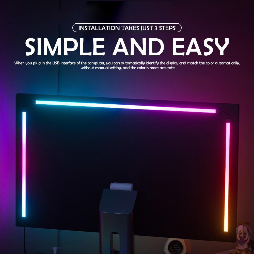 RGB Gaming Lights Strip Monito - Gaming Accessories Led 评论和价格