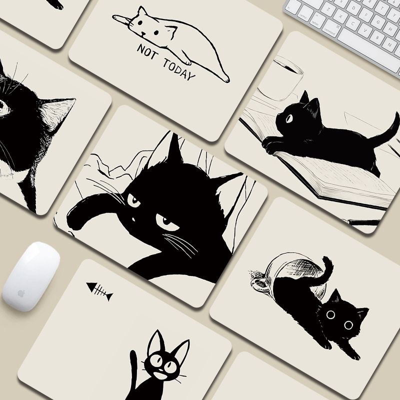 Mouse Mat Cat Mause Pad Cute C - Gaming Accessories Desk 评论和价格
