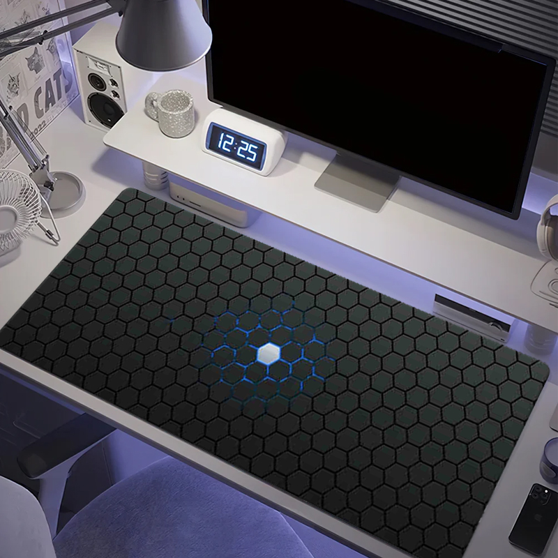 Hexagon Large Gaming Mouse Pad - Gaming Accessories Desk 评论和价格