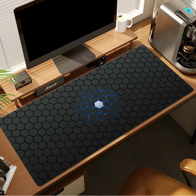 Hexagon Large Gaming Mouse Pad - Gaming Accessories Desk 评论和价格