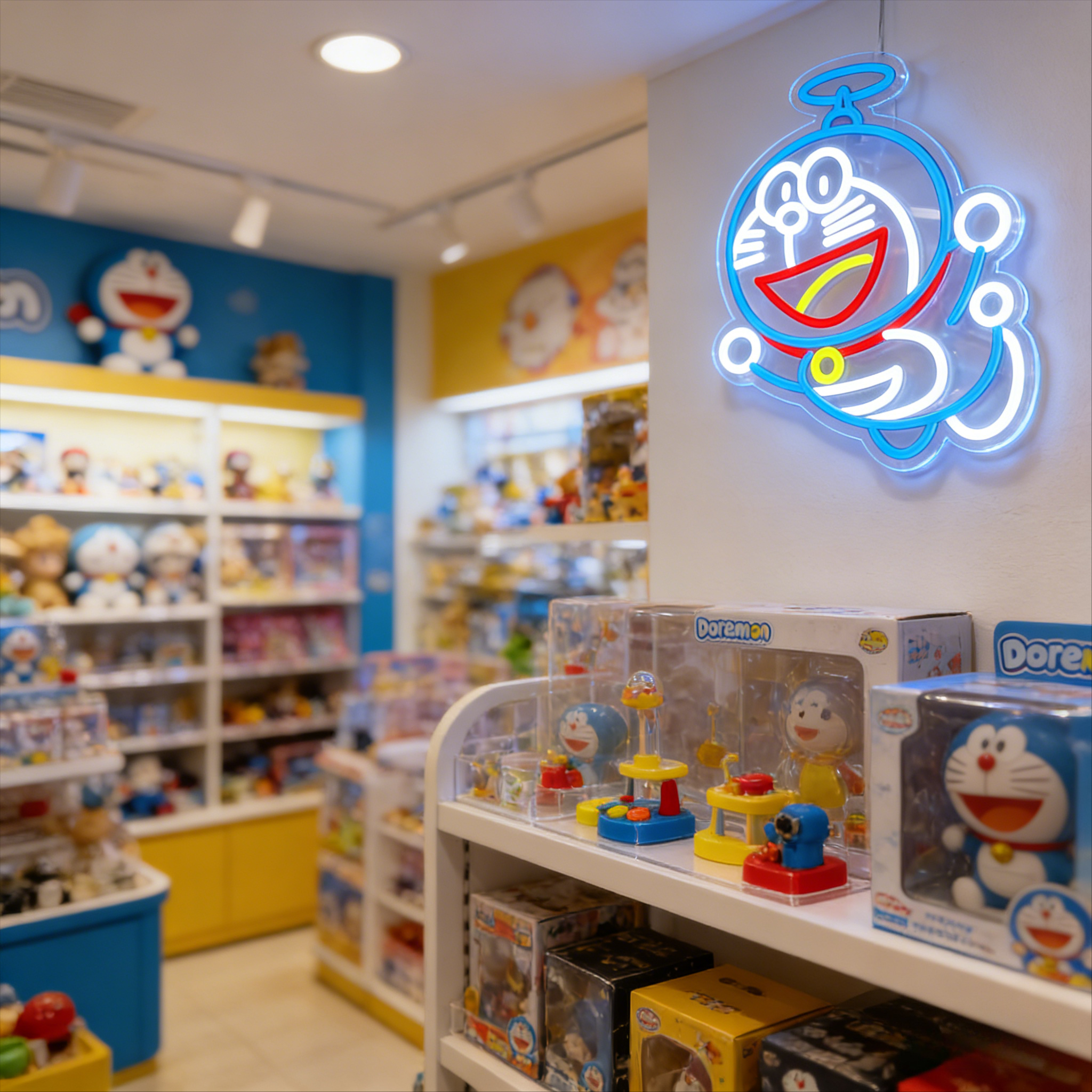 Doraemon Neon Sign LED USB Dim - Gaming Accessories Led 评论和价格